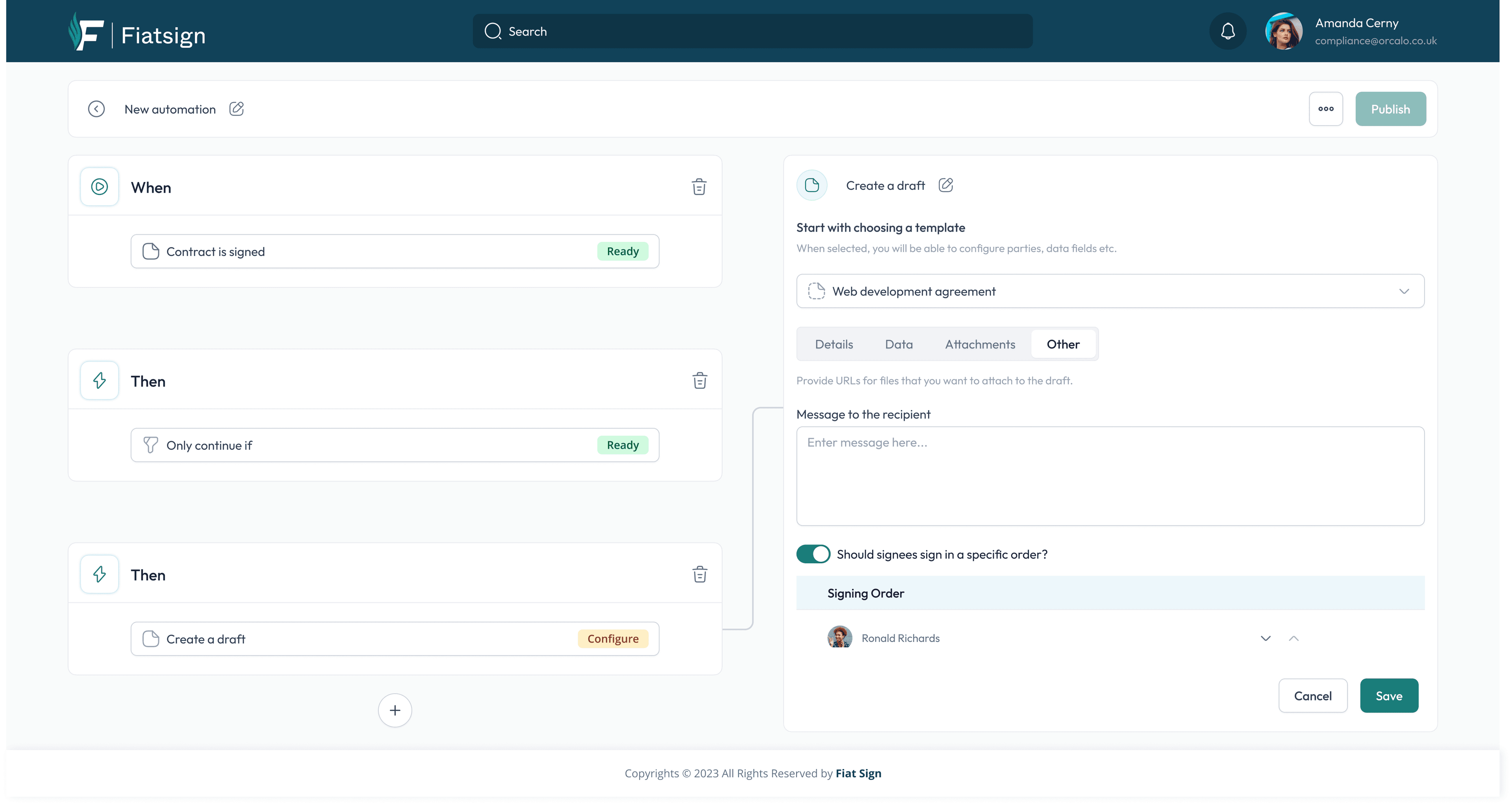 Automation Builder