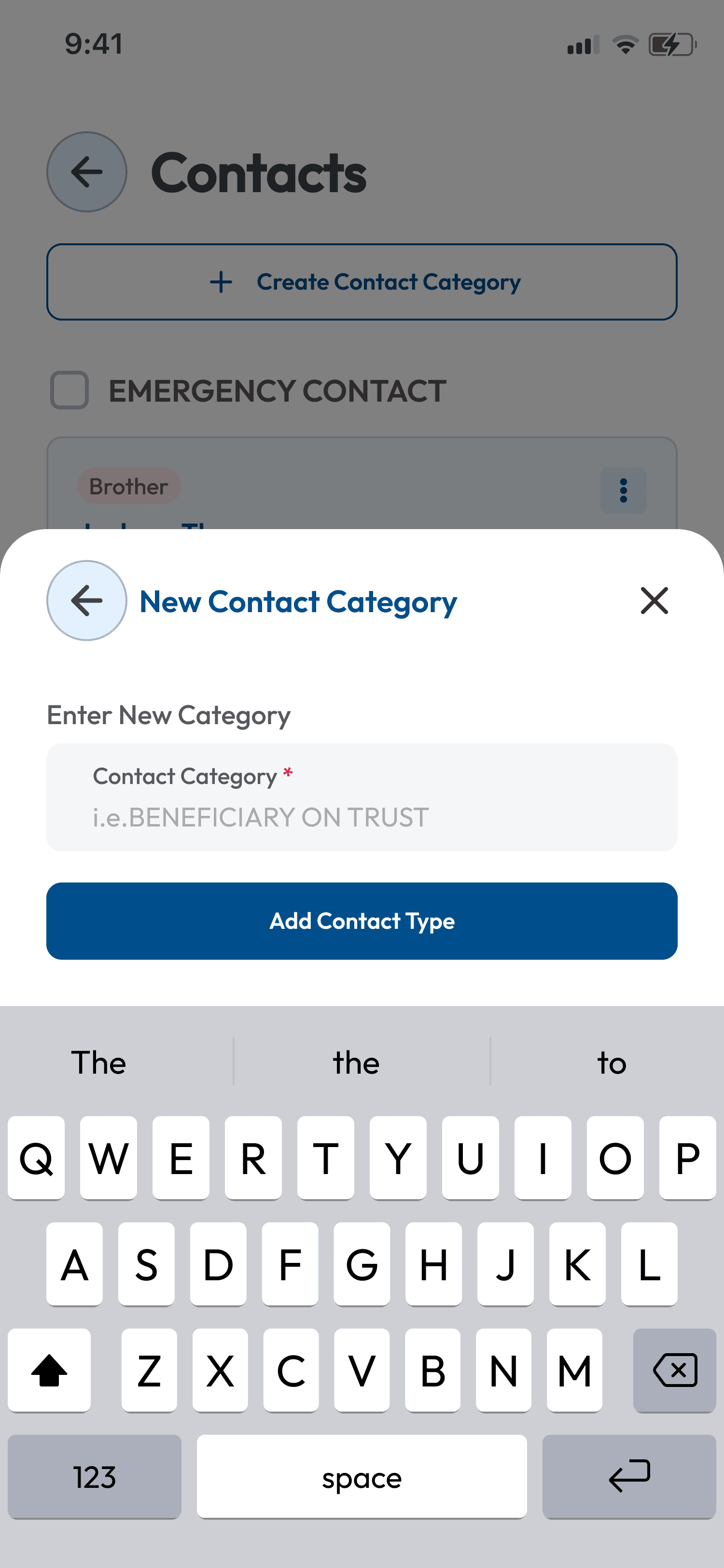 Emergency Contacts